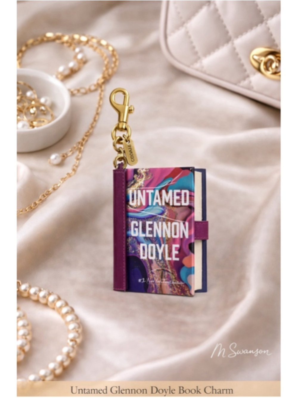 NEW Coach Book Charm Untamed by Glennon Doyle NWT - Picture 9 of 9